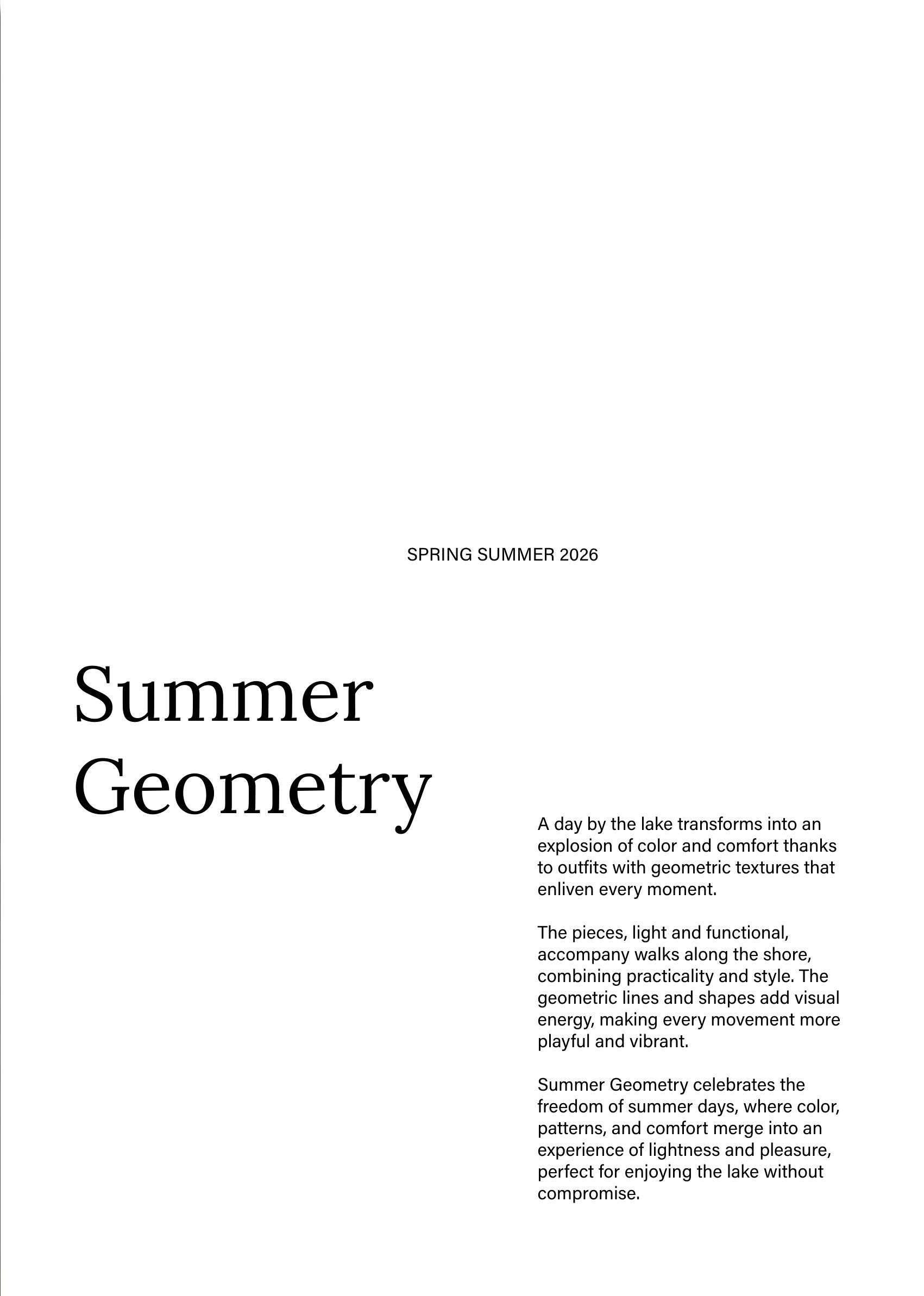 Summer Geometry — 03